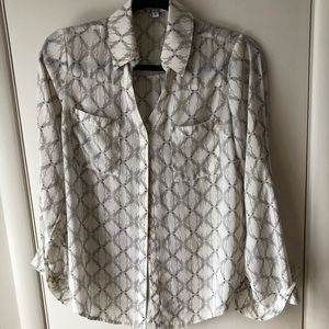 Express Portofino Shirt Dog Pattern